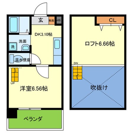 グレース黒崎の物件間取画像